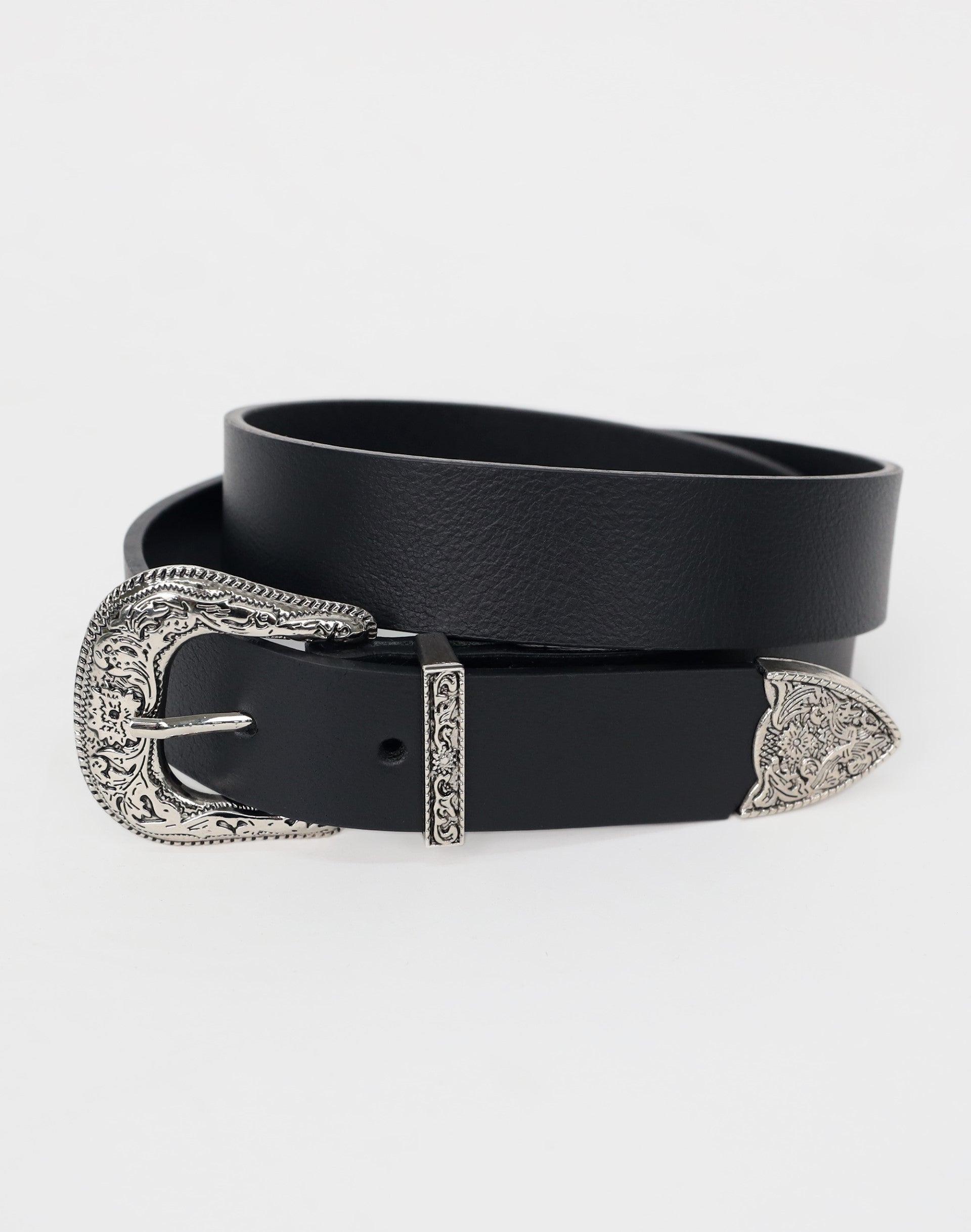 Black western cheap belt