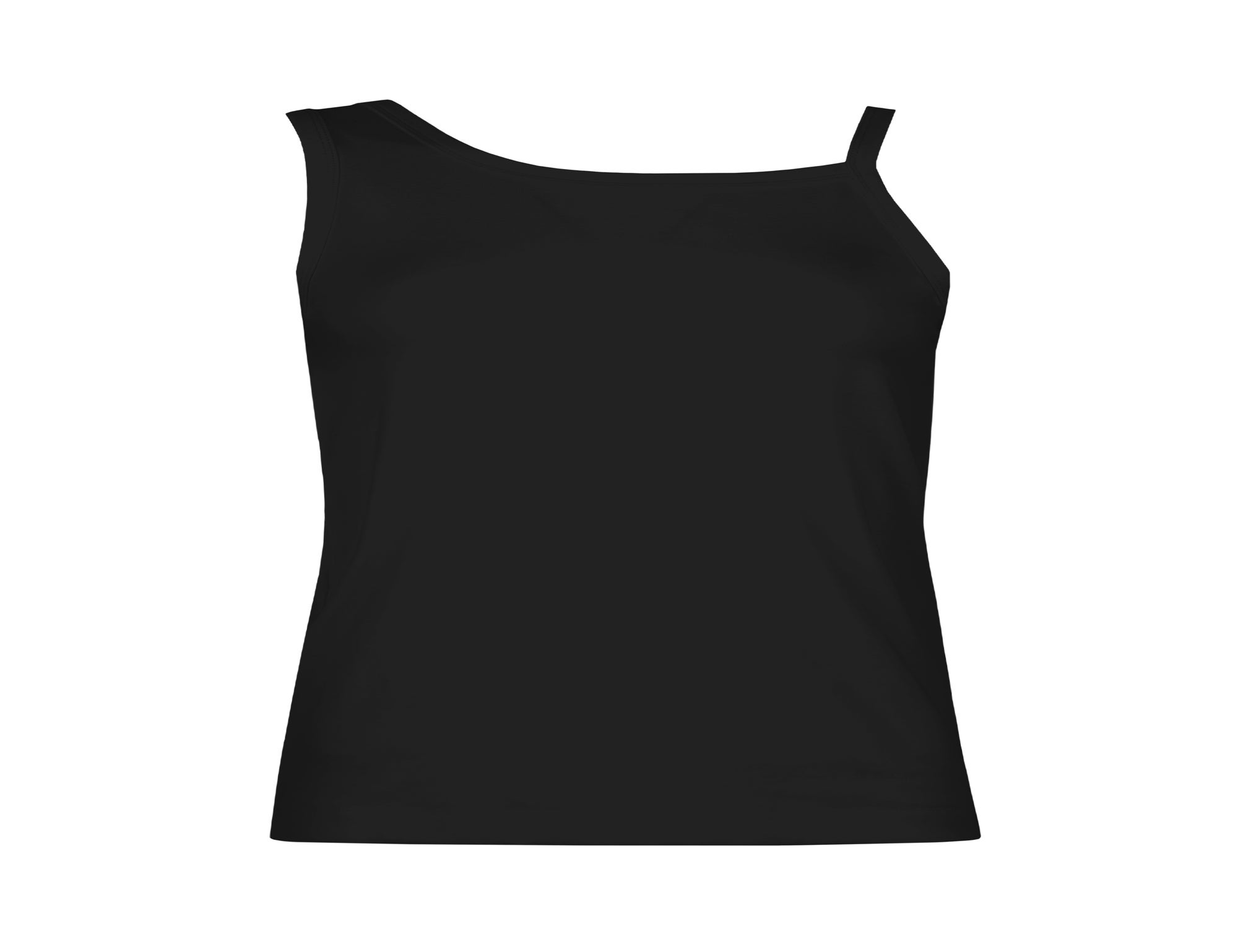 Asymmetric Knit Tank