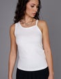 Asymmetric Knit Tank