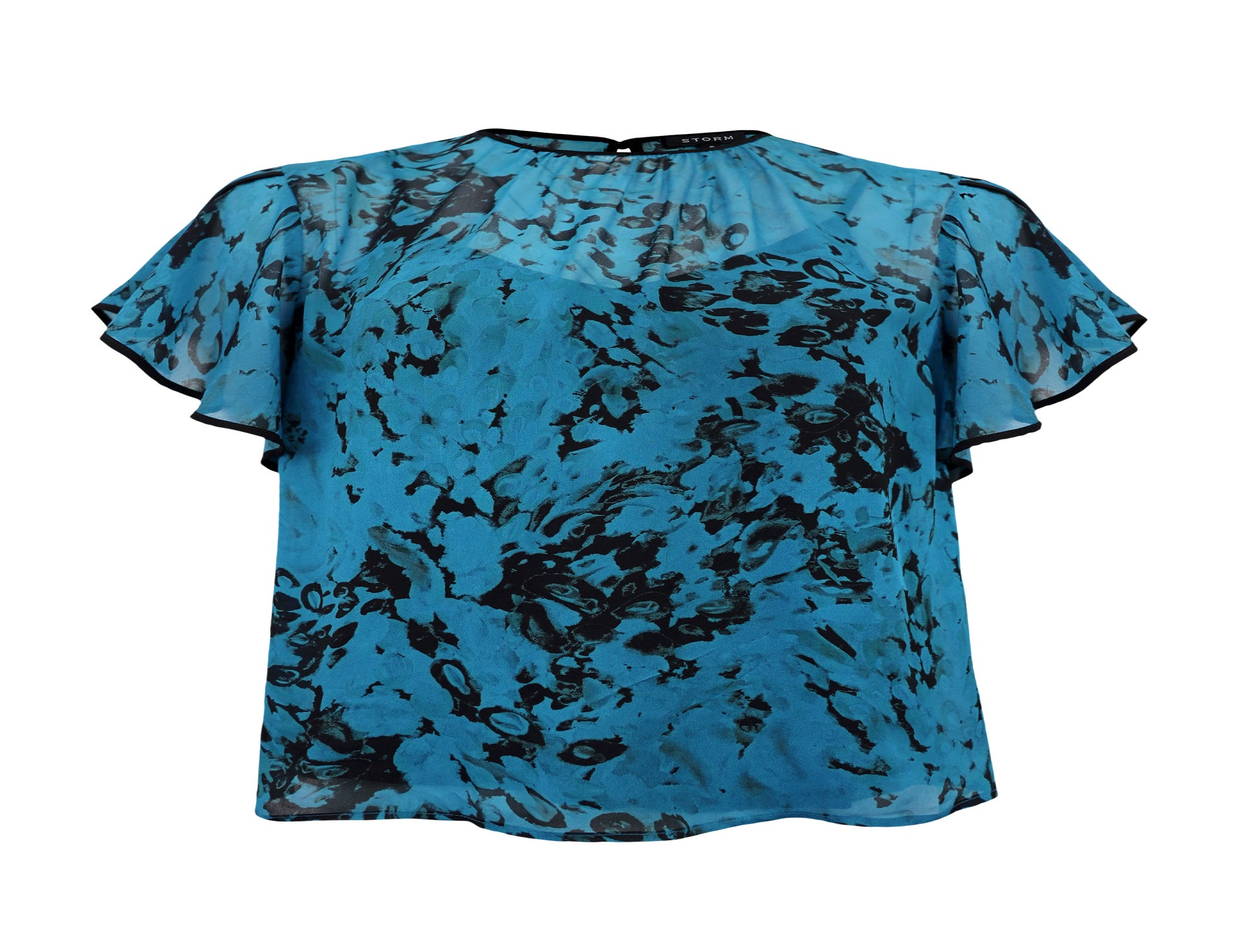 Azul Print Tee