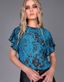 Azul Print Tee