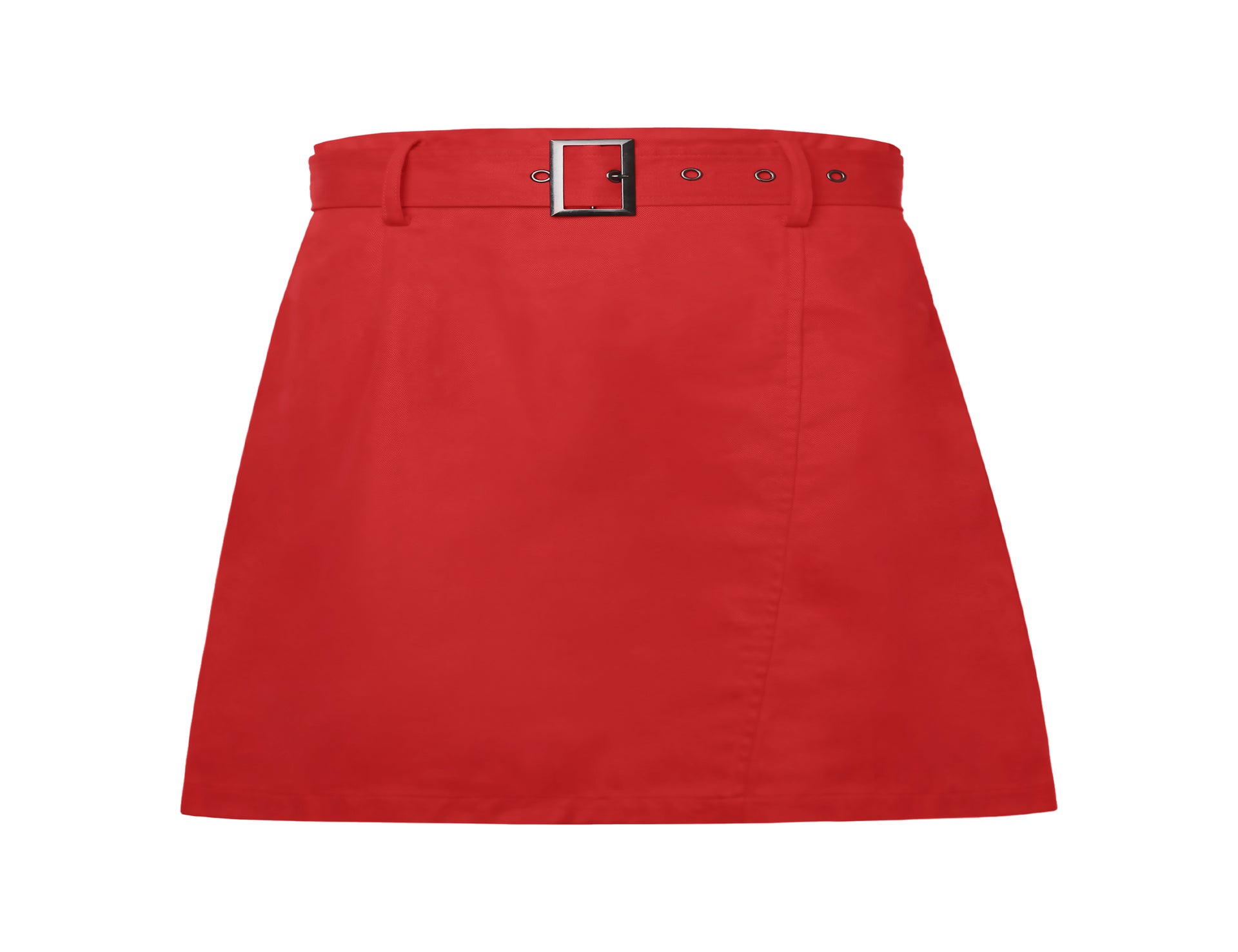 Belted Mini Skirt