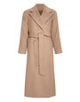 Chief Wool Belted Wrap Coat