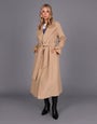 Chief Wool Belted Wrap Coat