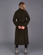 Chief Wool Belted Wrap Coat