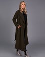 Chief Wool Belted Wrap Coat