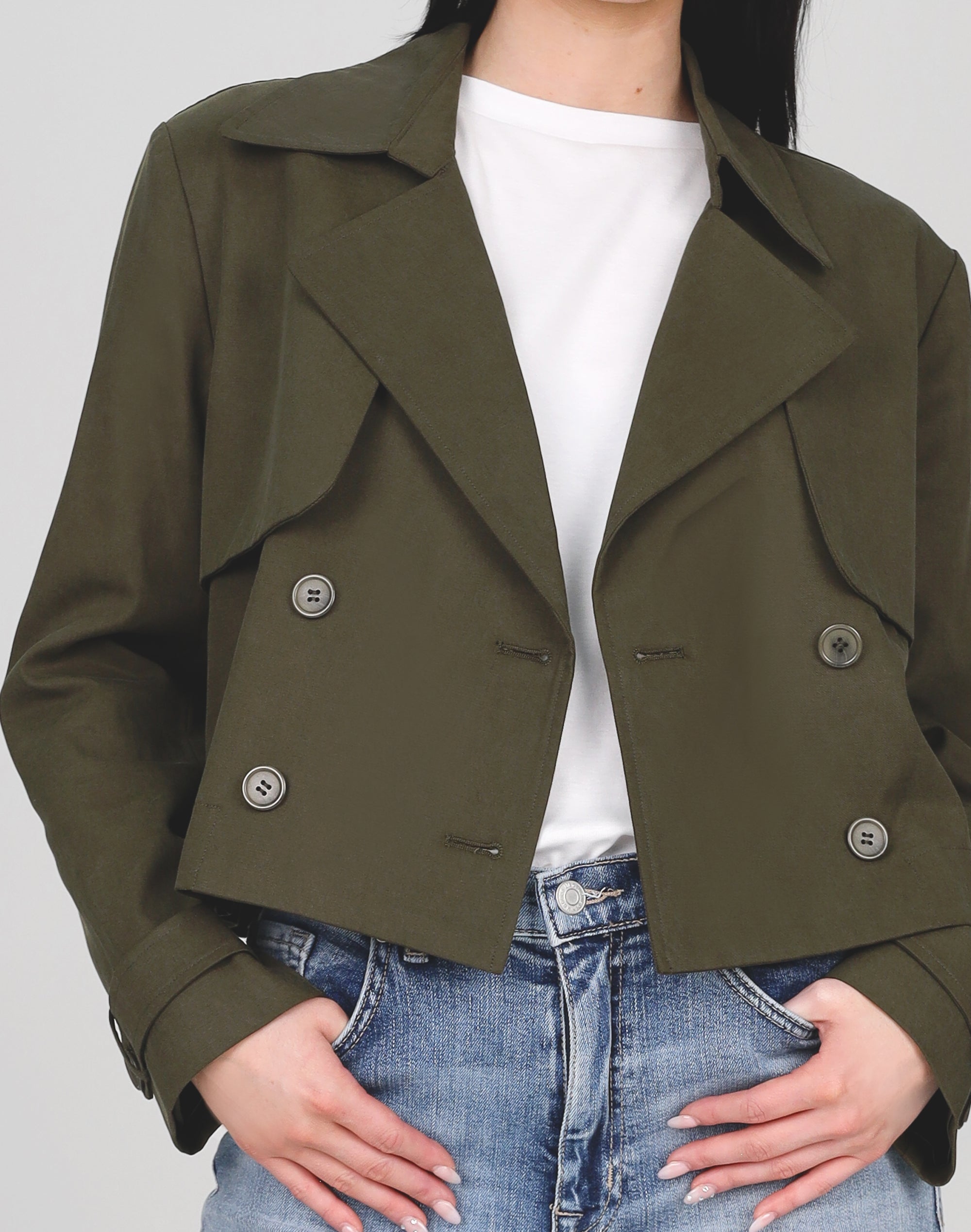 Criopd military blouson khaki - アウター