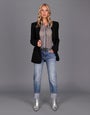 Contrast Stitch Blazer