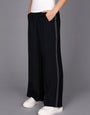 Contrast Wide Leg Pant