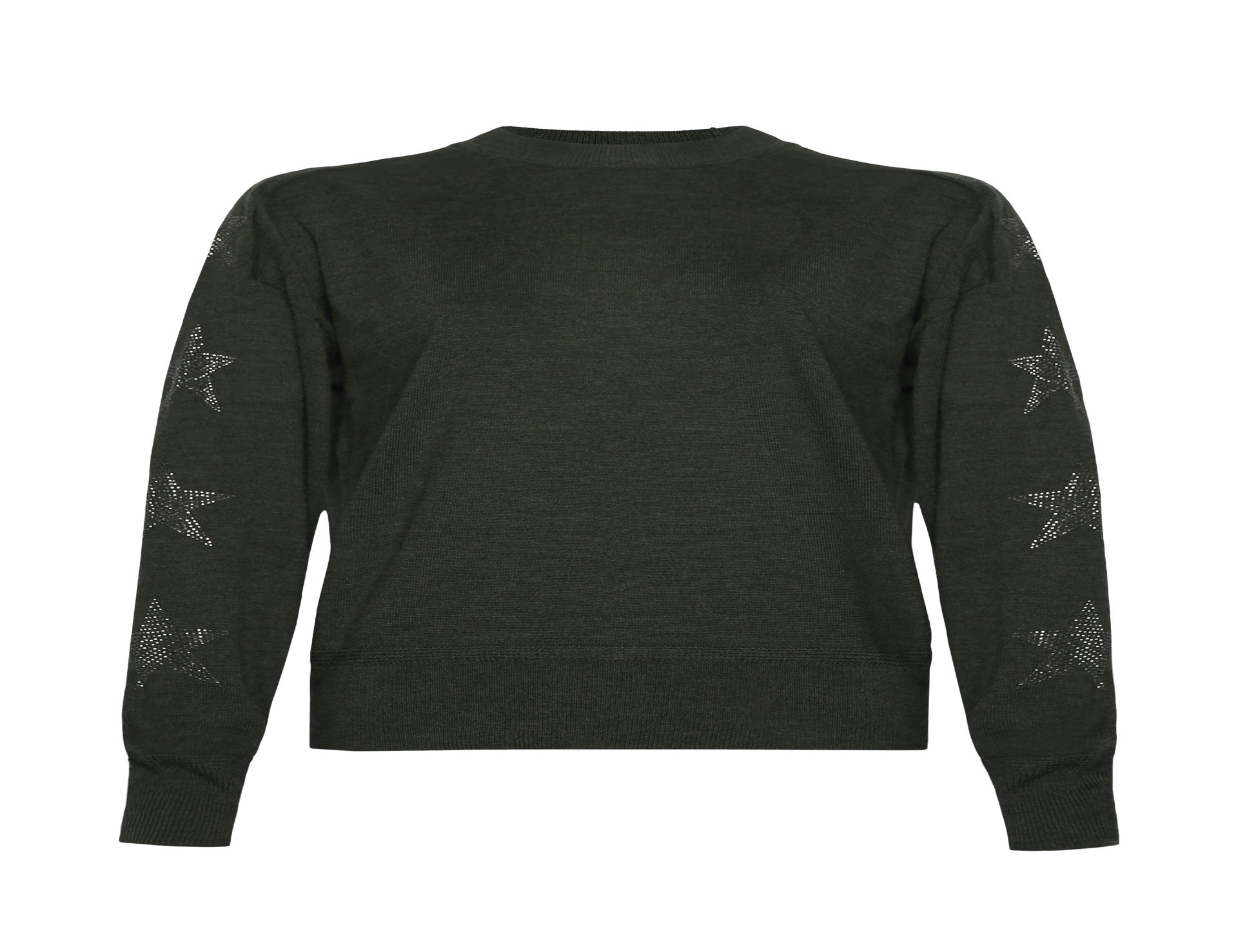 Embellished Starline Merino Sweater
