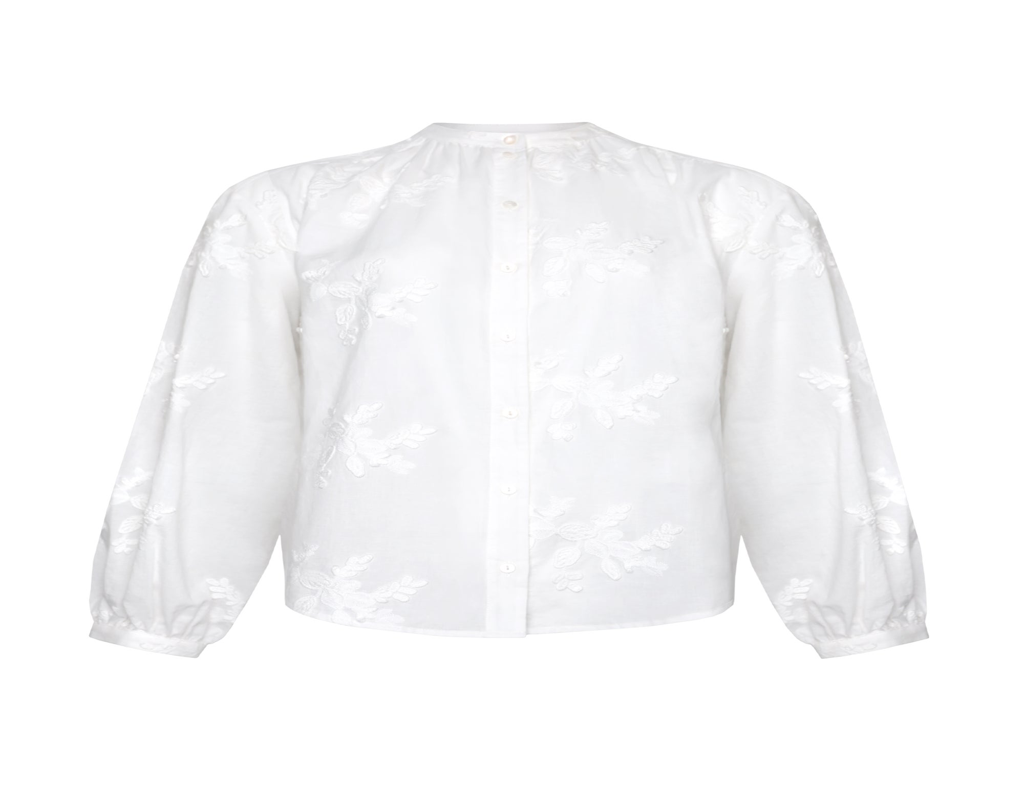 Embroidered Cotton Shirt