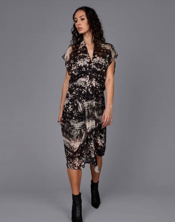 Black Print - Storm Women's Clothing