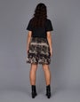 Fiasco Print Shirred Skirt