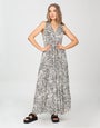 Francisco Print Maxi Dress