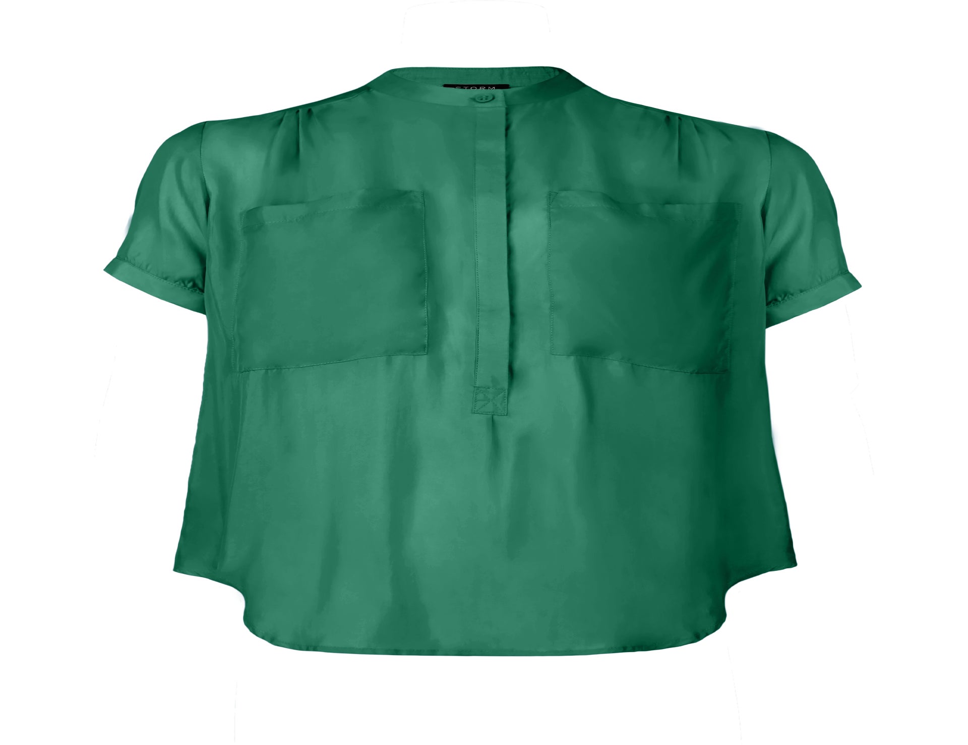 Front Pocket Short Sleeve Shirt