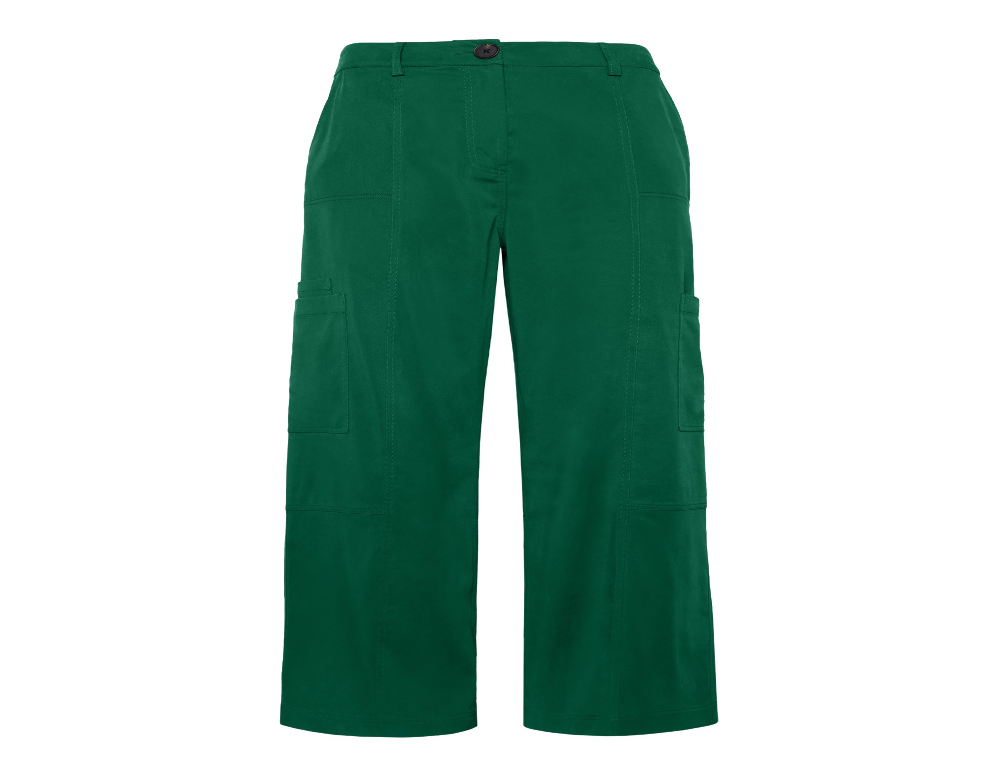 Green Cargo Wide Leg Pants