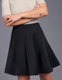 High Waisted Pleated Skirt