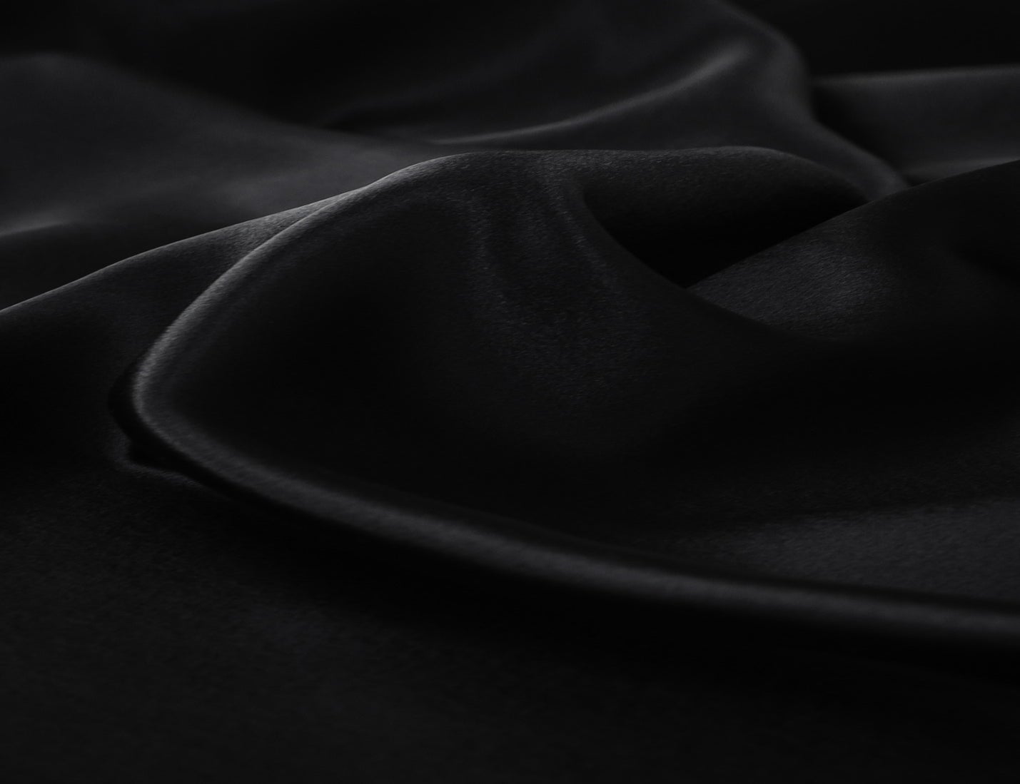 Liquid Satin Midi Skirt - Black - Skirts - Long - Women's Clothing - Storm