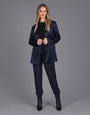 Liquid Satin Tuxedo Blazer