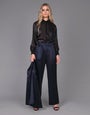 Liquid Satin Wide Leg Pant