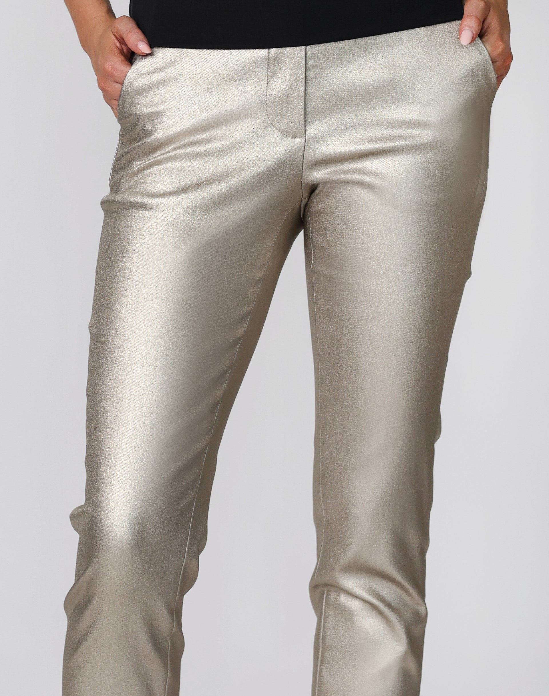 High Waisted Leather Trousers For Women
