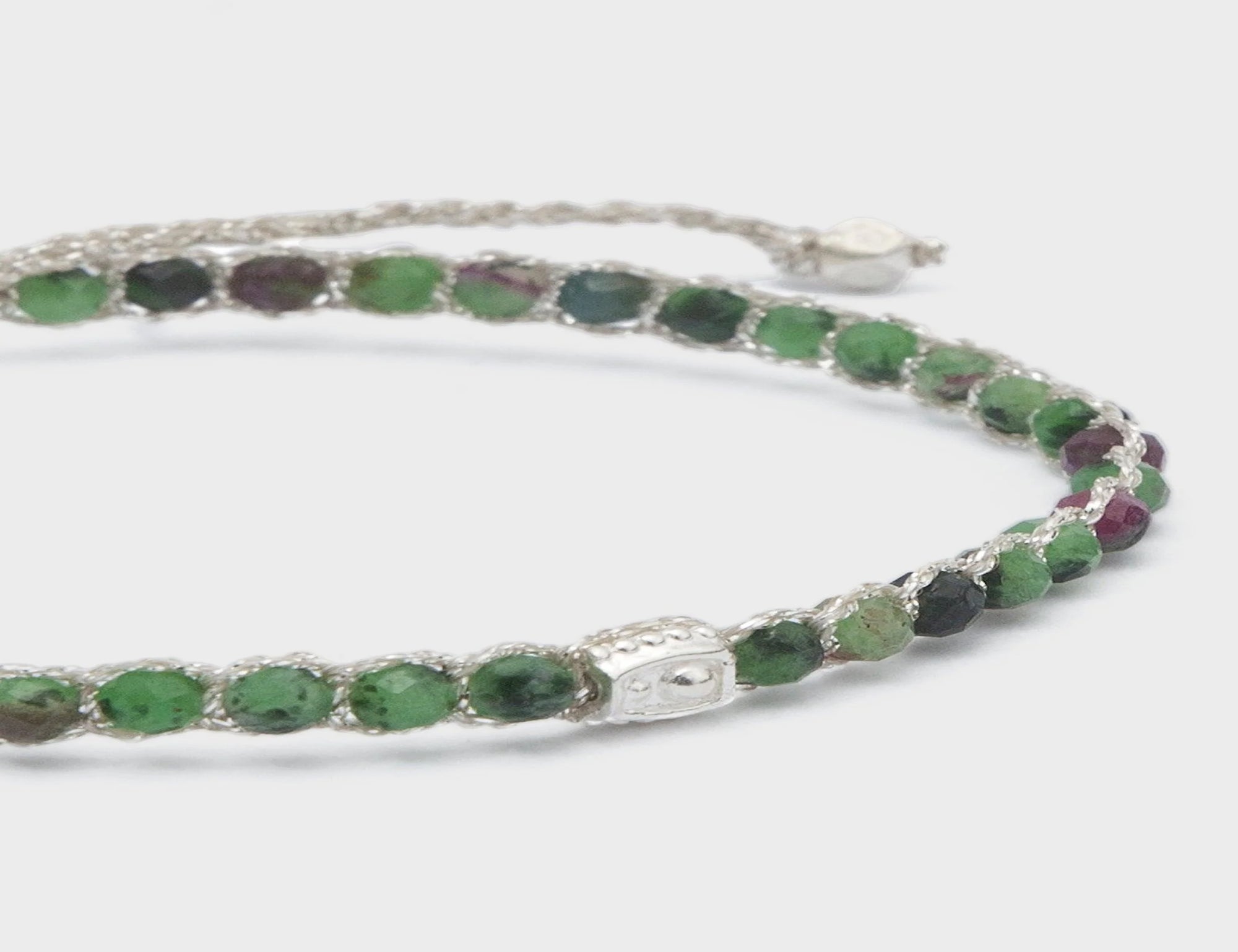 Ruby Zoisite Bracelet