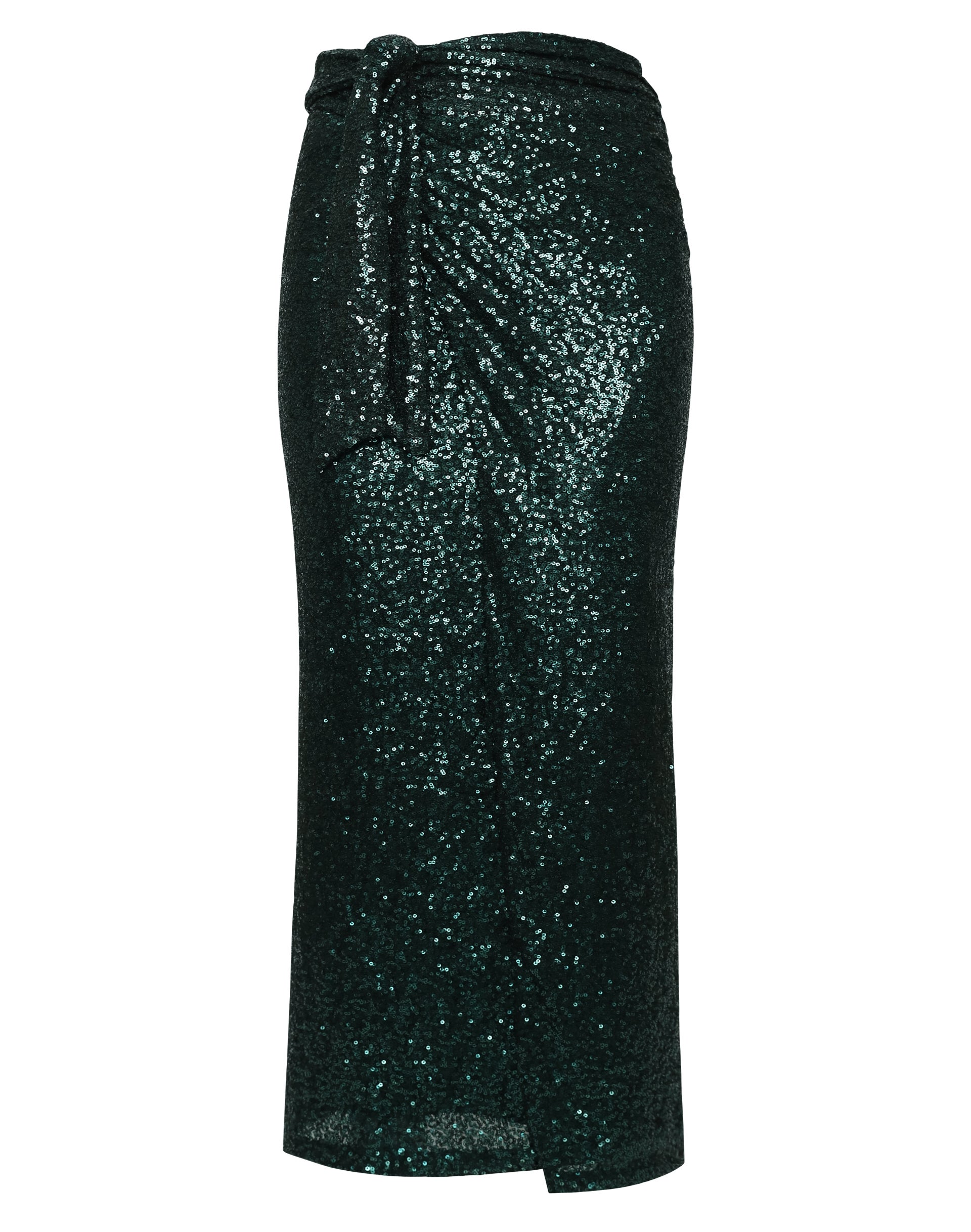 Green maxi sequin skirt hotsell