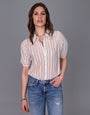 Sheer Stripe Shirt