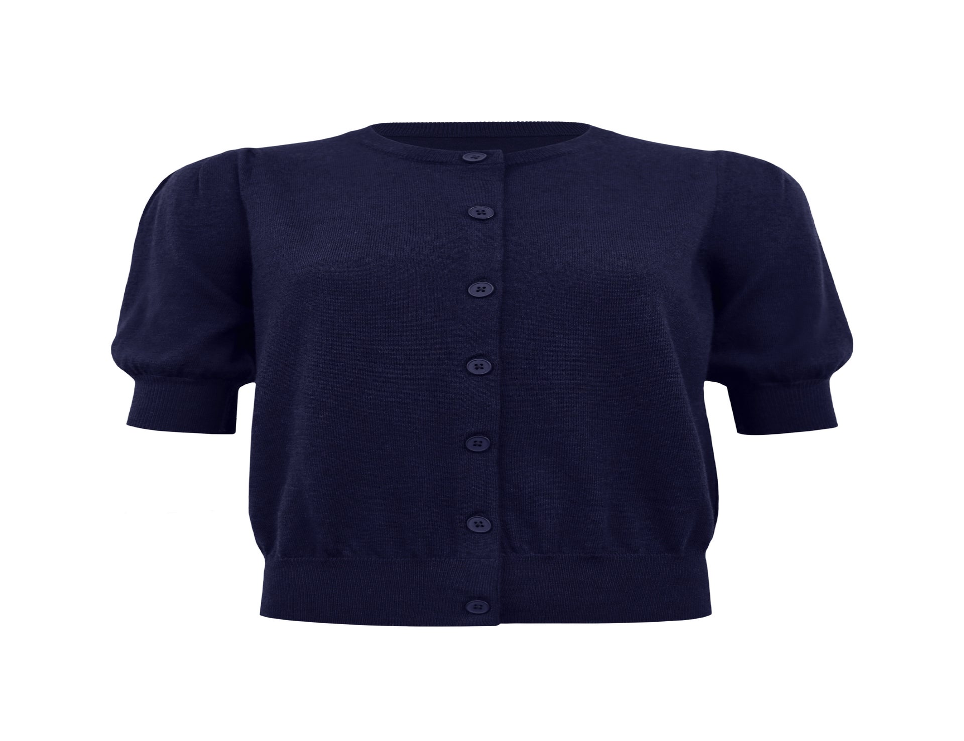 Short Sleeve Merino Cardi