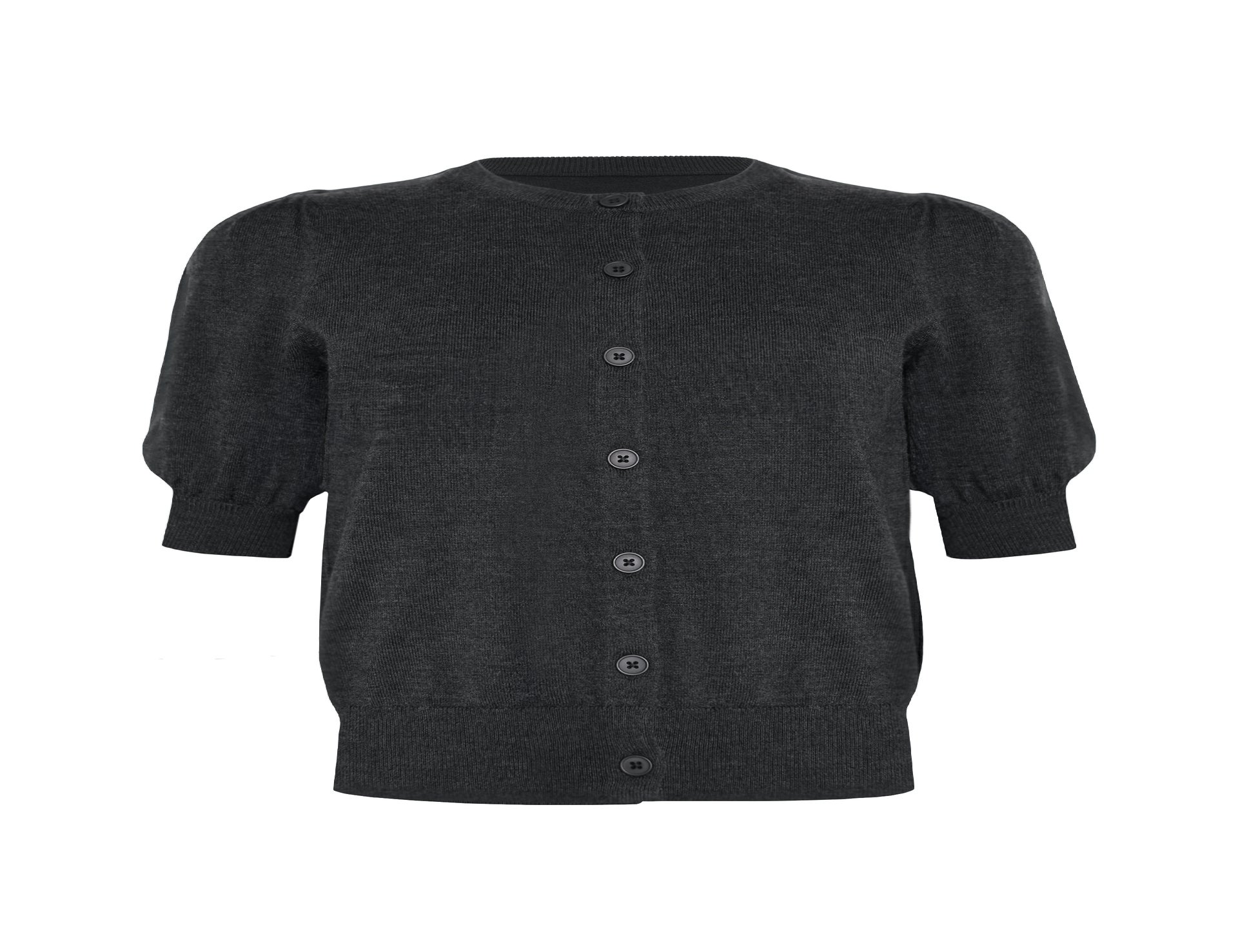 Short Sleeve Merino Cardi