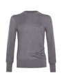 Side Button Merino Sweater