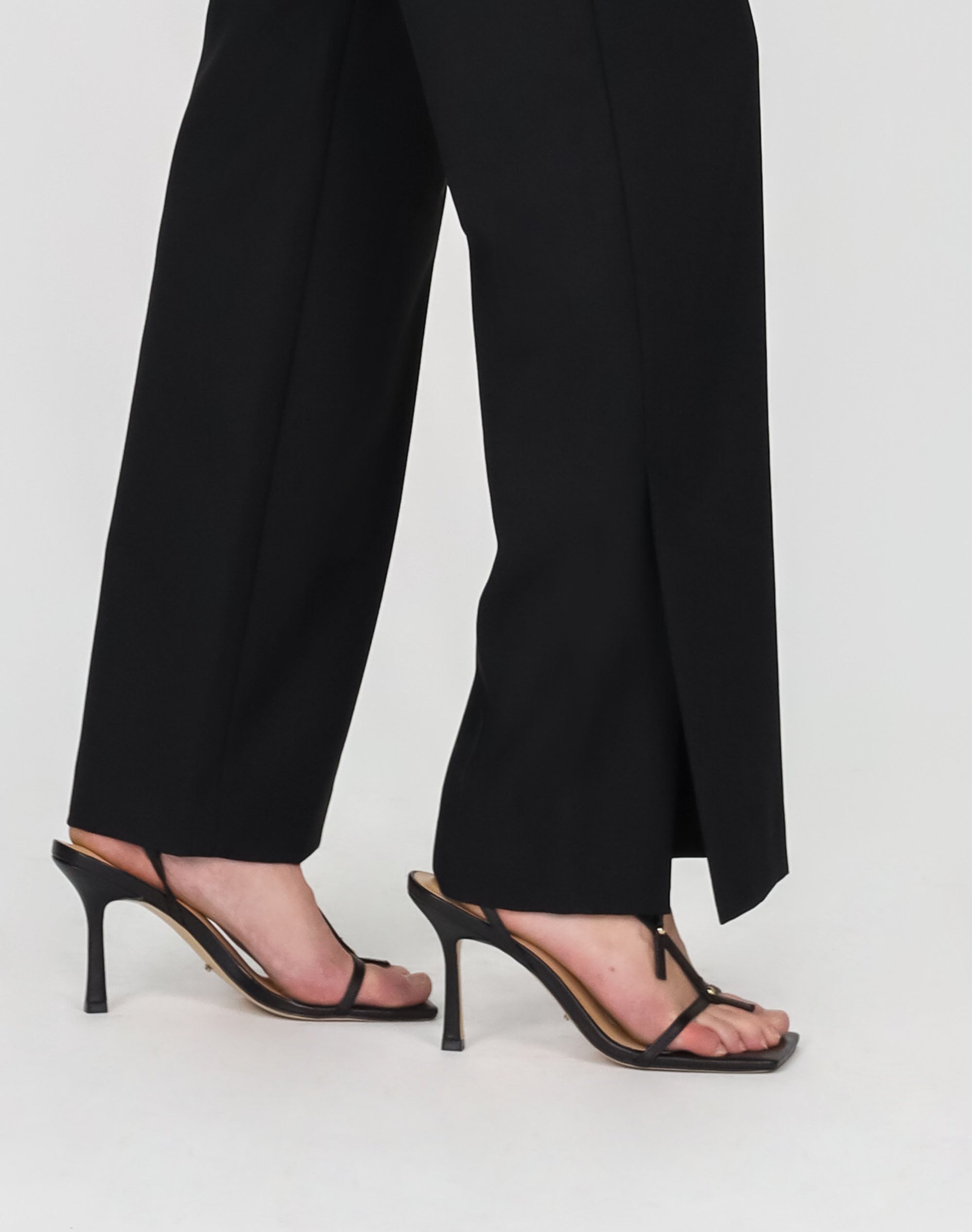 Black trousers with white line  Fatai Style