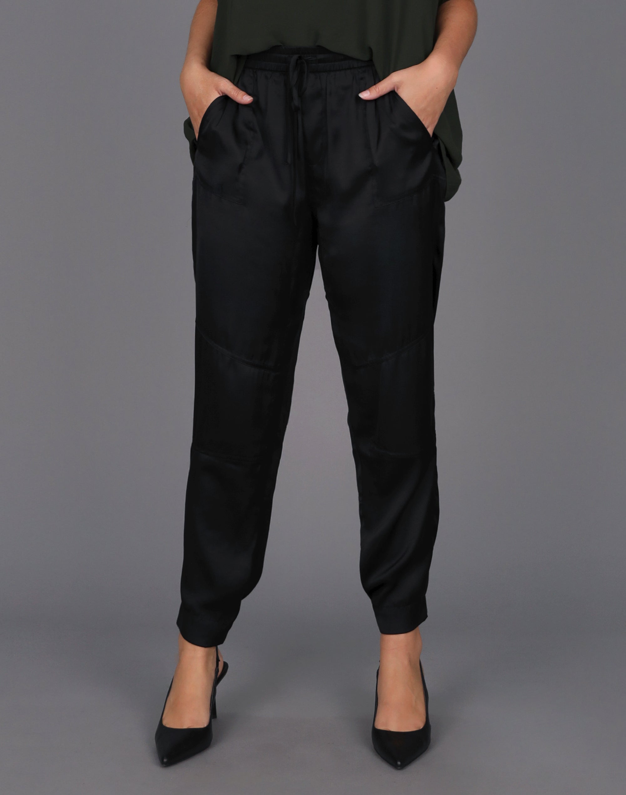 Low Rise Cashmere Slouch Pant – Johnstons of Elgin