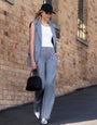 Steel Wide Leg Pant