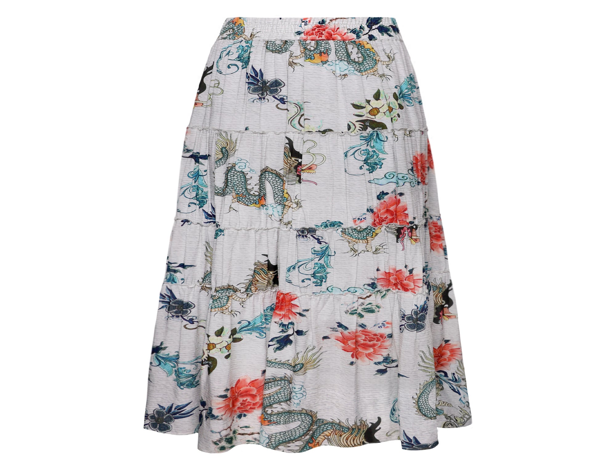 Stonewall Print Maxi Skirt