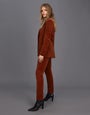 Stretch Velvet Tuxedo Pant