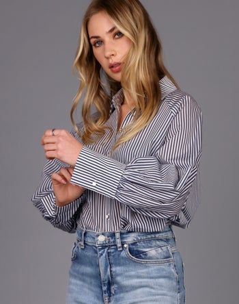 Navy/White stripe - Storm Women's Clothing