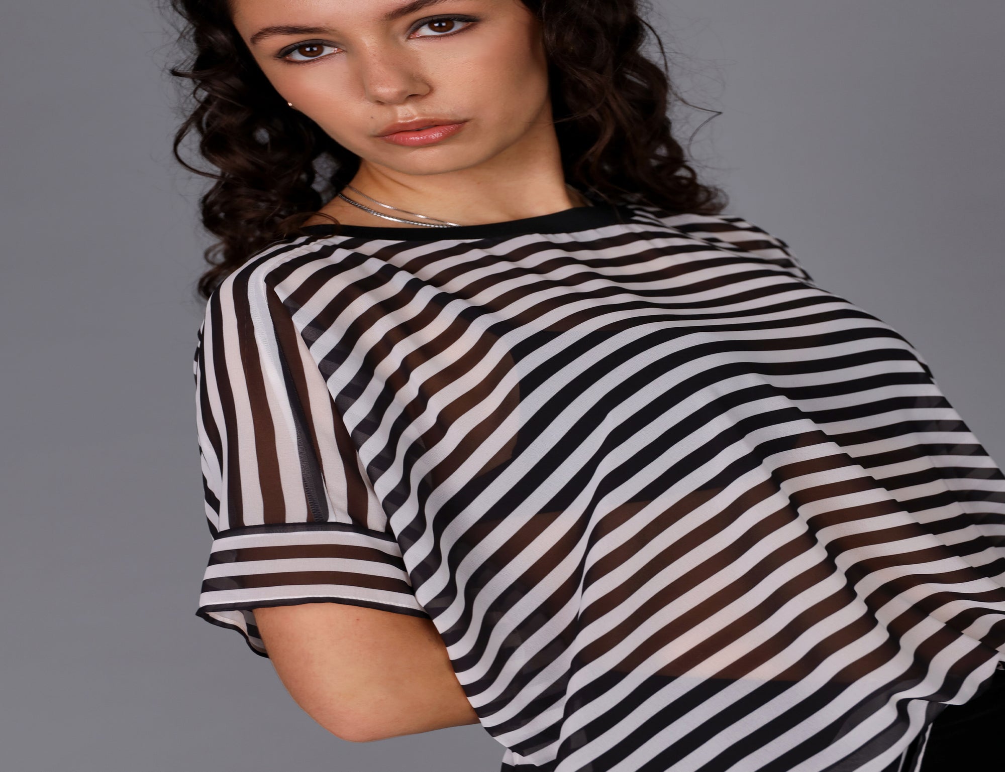 Stripe Oversized Tee