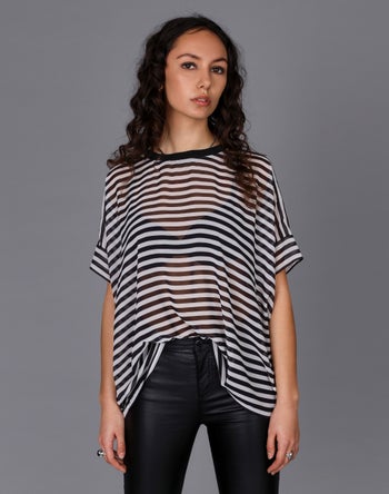 Black/White stripe - Storm Women's Clothing