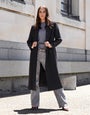 Twill Wool Mix Coat