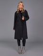 Twill Wool Mix Coat