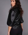 Vegan Leather Shirt