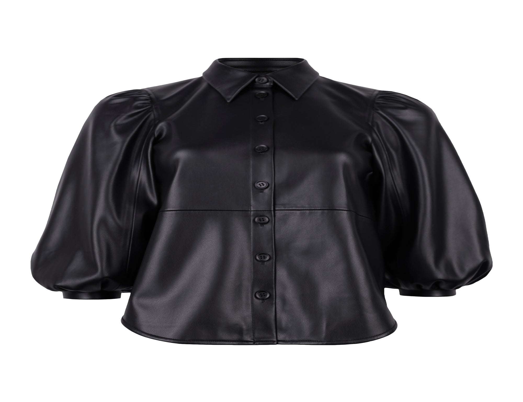 Vegan Leather Shirt