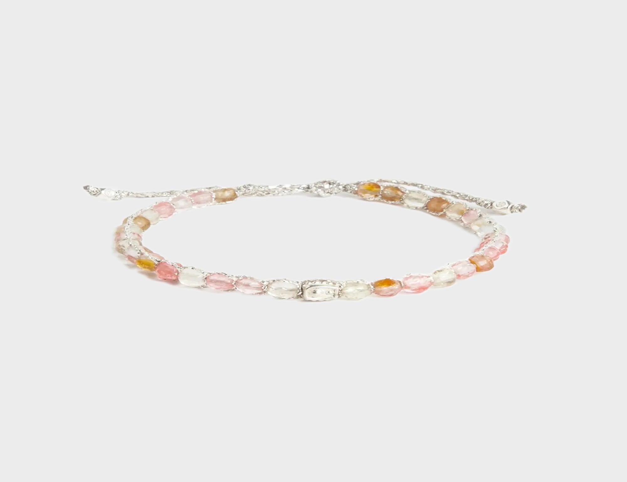 Watermelon Quartz Bracelet