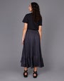 Westbay Pleated Satin Skirt