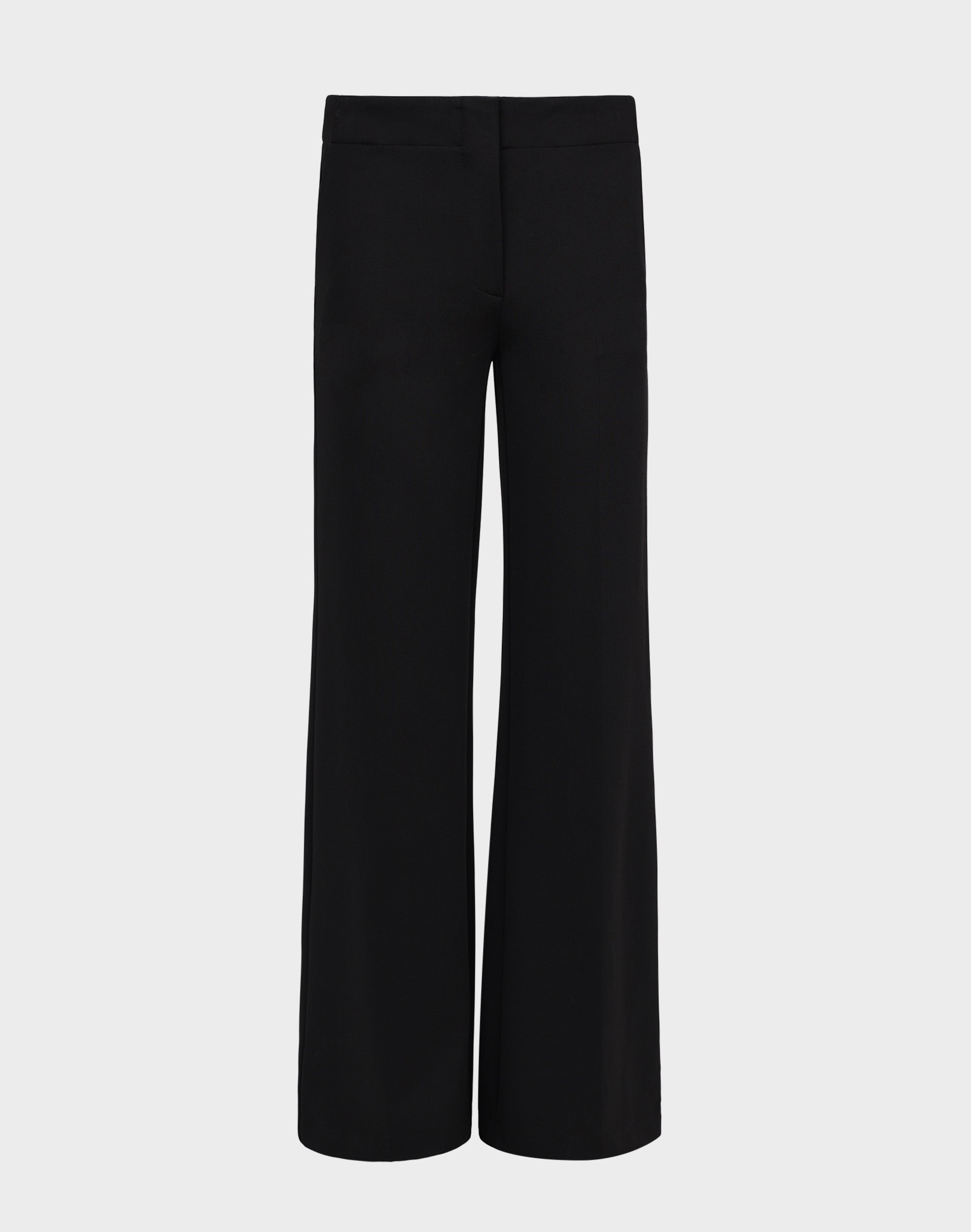 Black knit pants best sale