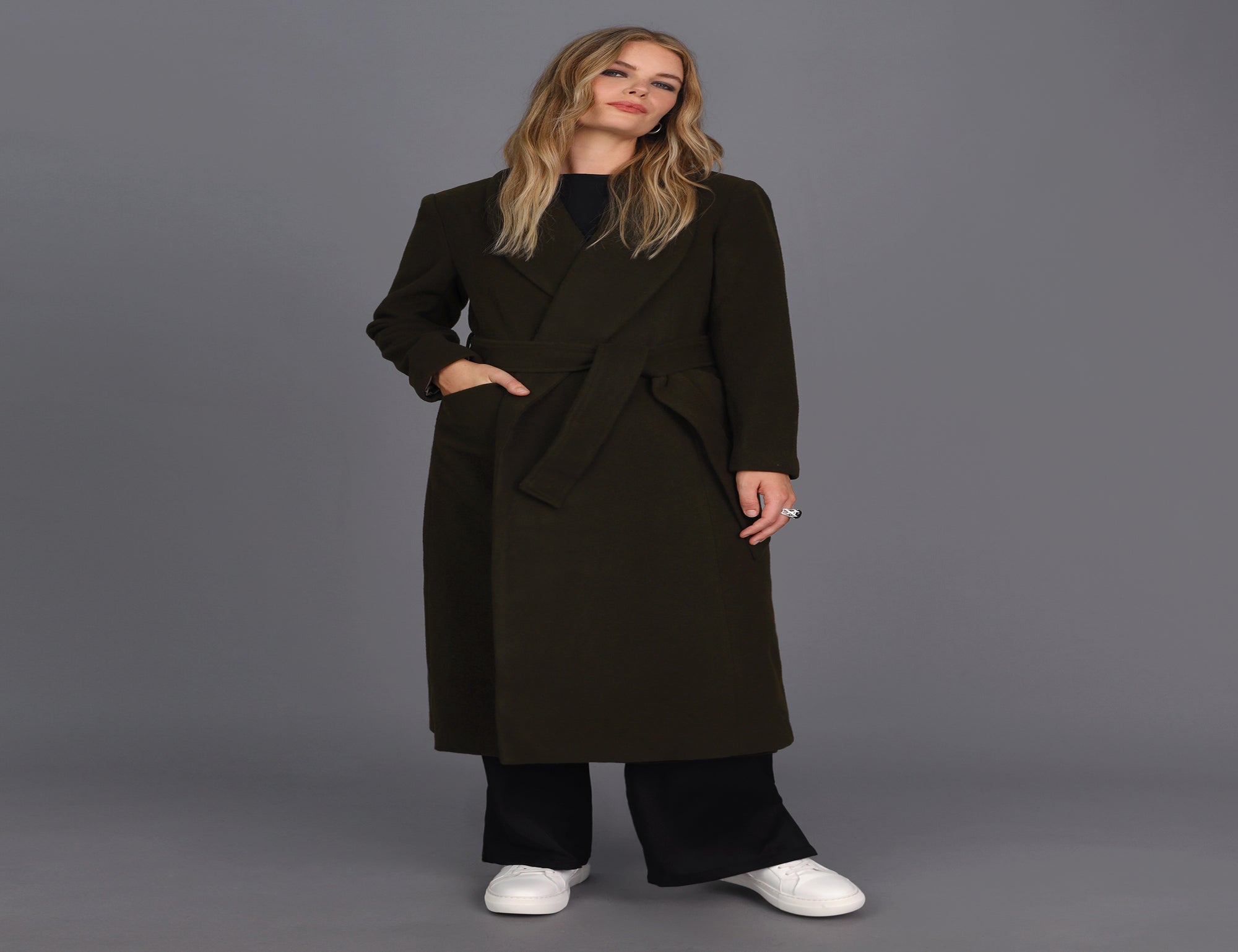 Wool Chief Wrap Coat