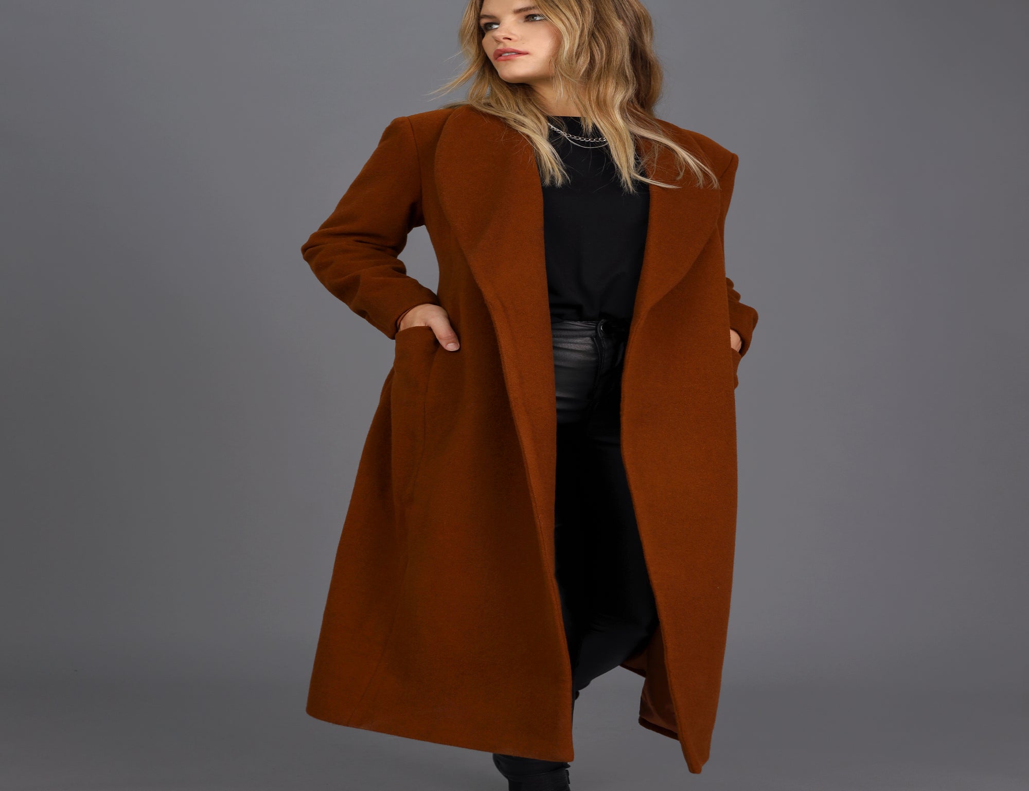 Wool Chief Wrap Coat