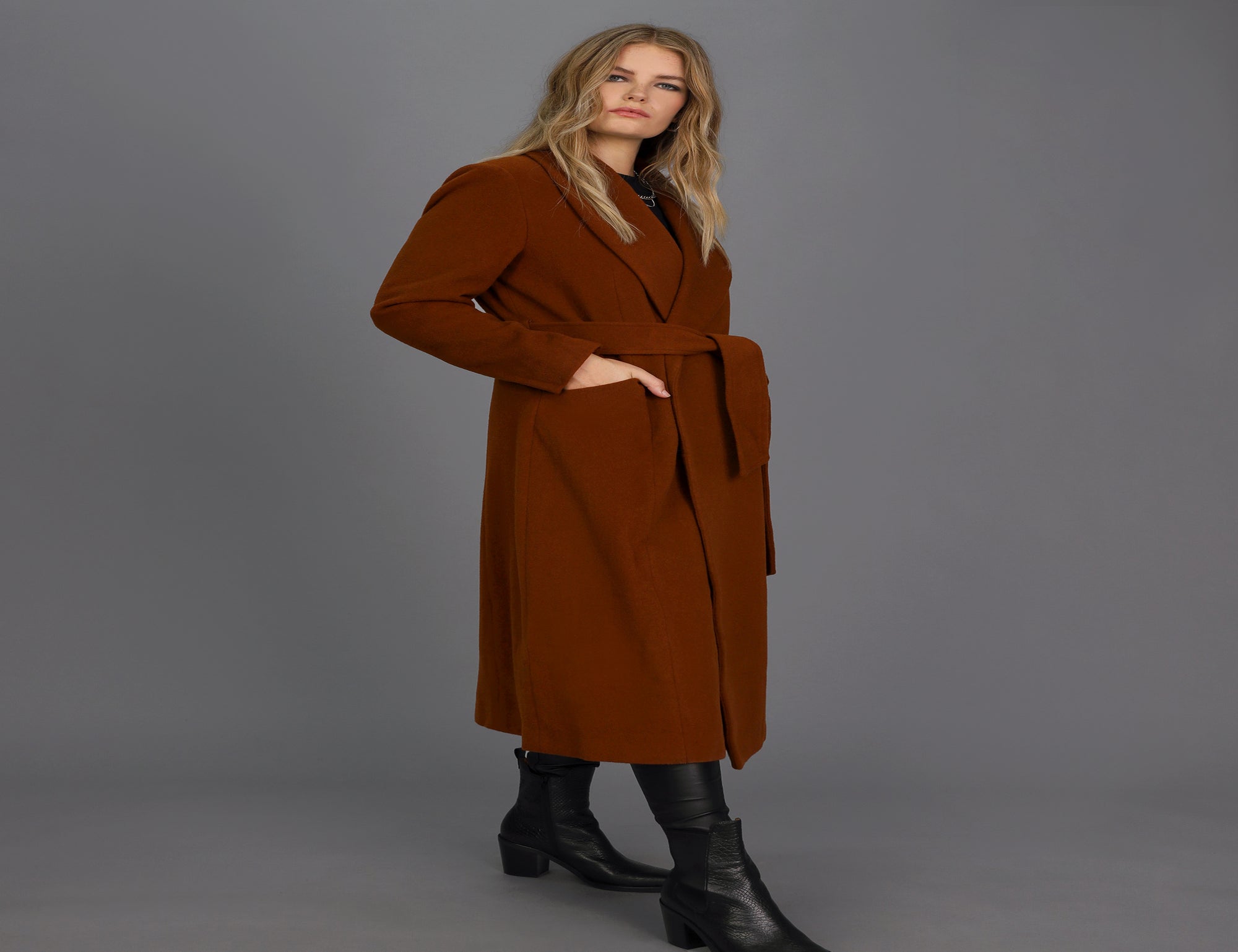 Wool Chief Wrap Coat