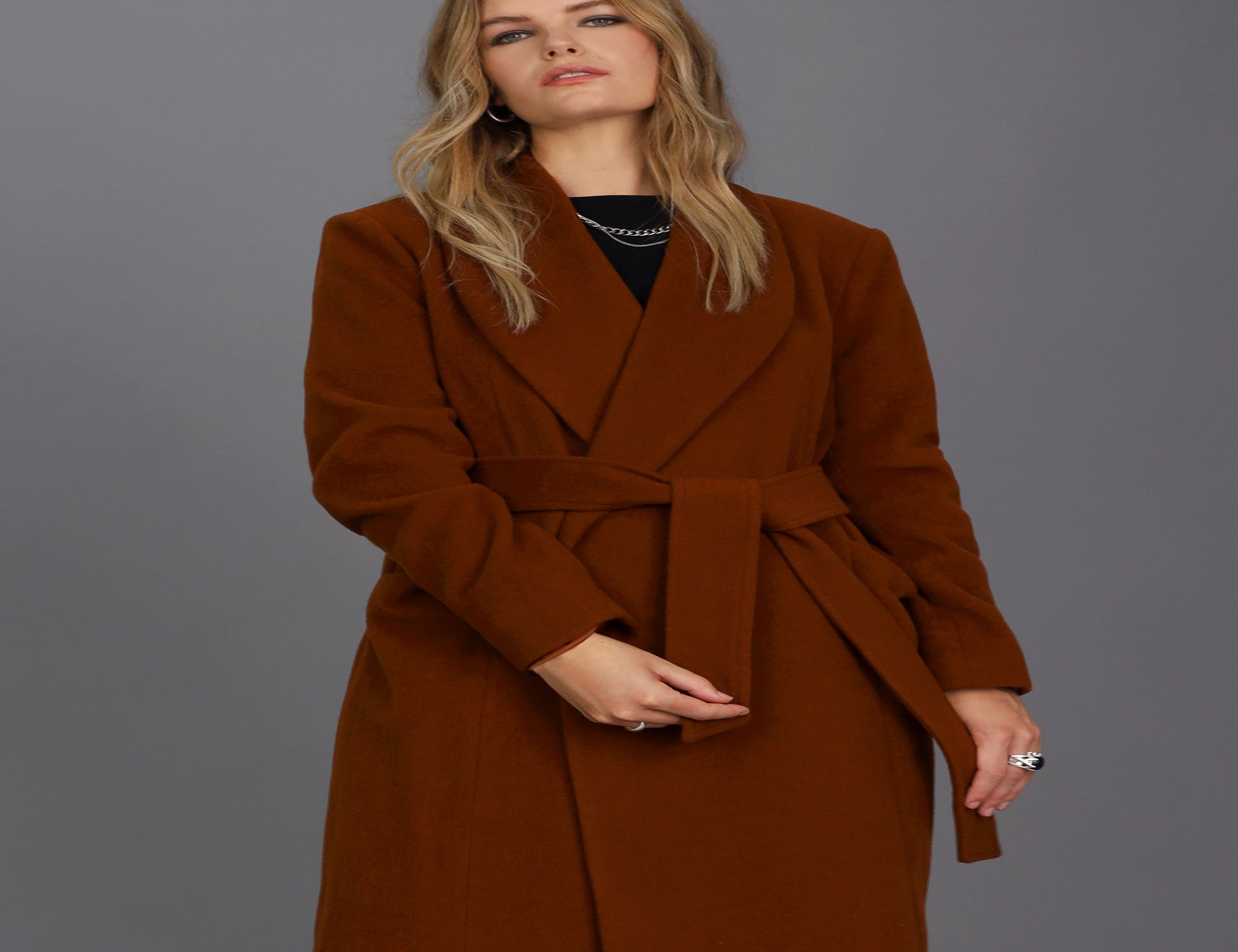 Wool Chief Wrap Coat